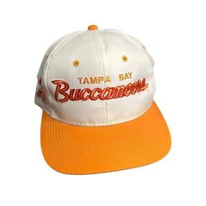 Vintage Sports Specialties Tampa Bay Buccaneers Snapback Hat Creamsicle Twill